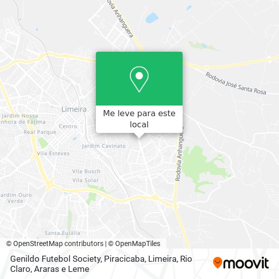 Genildo Futebol Society mapa