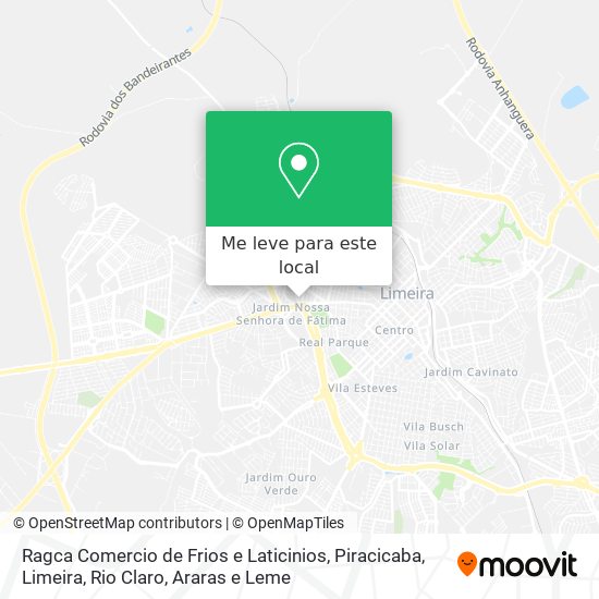 Ragca Comercio de Frios e Laticinios mapa