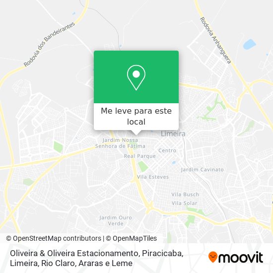 Oliveira & Oliveira Estacionamento mapa