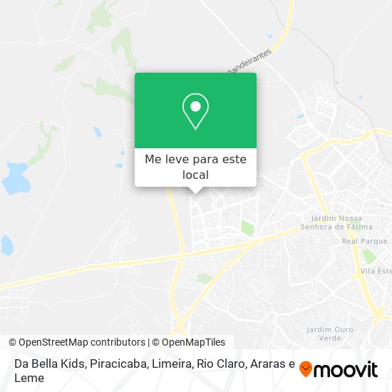Da Bella Kids mapa