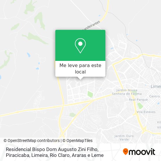 Residencial Bispo Dom Augusto Zini Filho mapa