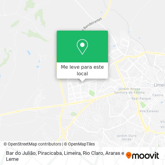 Bar do Julião mapa
