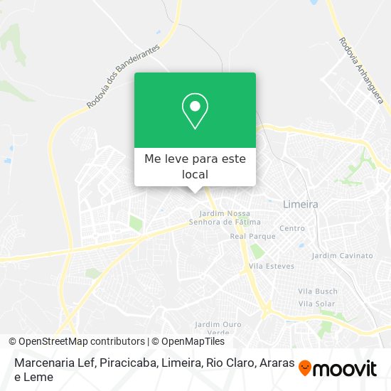 Marcenaria Lef mapa