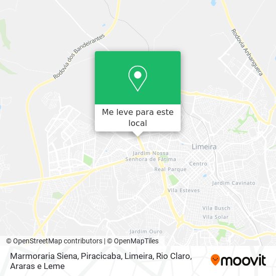 Marmoraria Siena mapa