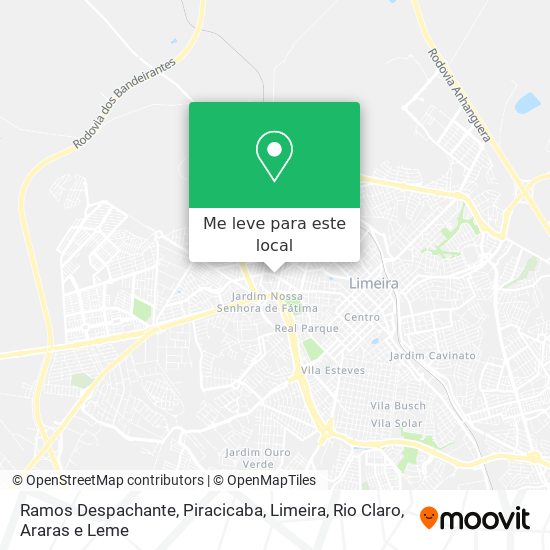 Ramos Despachante mapa