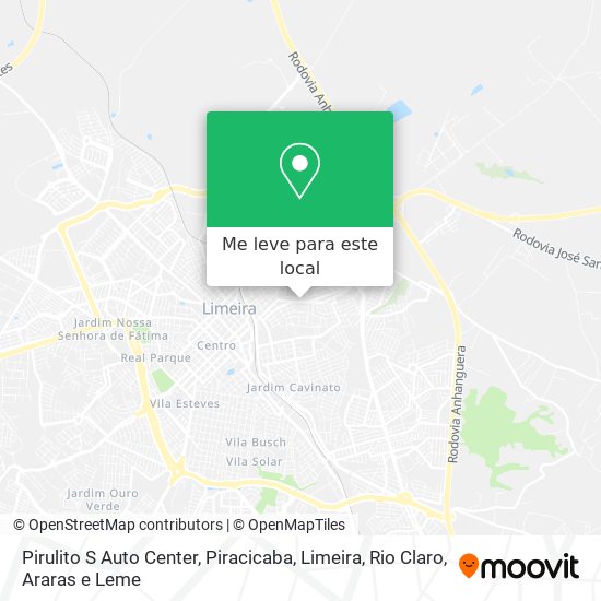 Pirulito S Auto Center mapa