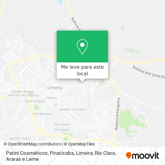 Patini Cosméticos mapa
