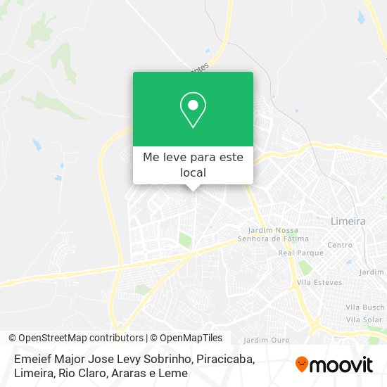 Emeief Major Jose Levy Sobrinho mapa