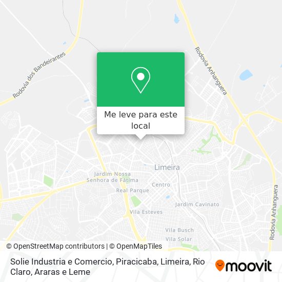 Solie Industria e Comercio mapa