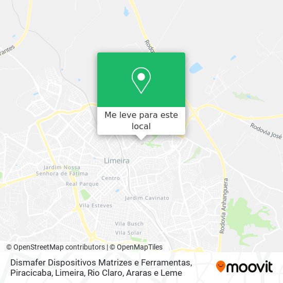 Dismafer Dispositivos Matrizes e Ferramentas mapa