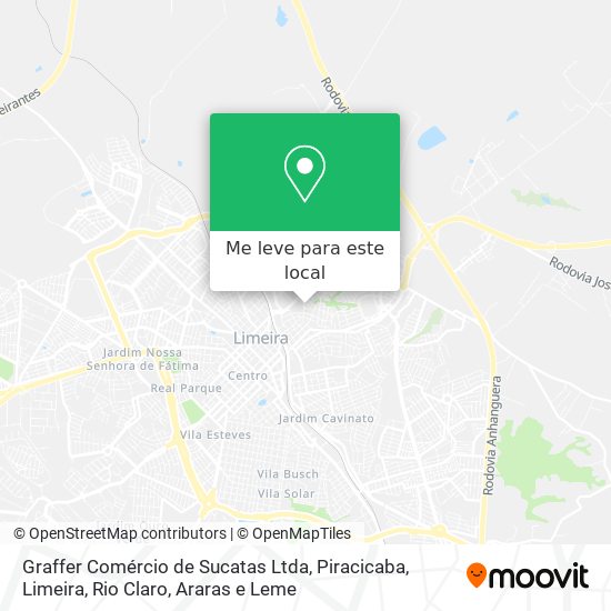 Graffer Comércio de Sucatas Ltda mapa