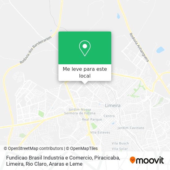 Fundicao Brasil Industria e Comercio mapa
