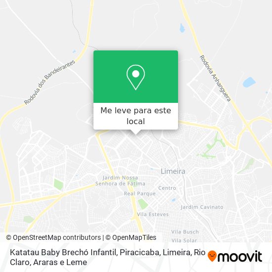 Katatau Baby Brechó Infantil mapa