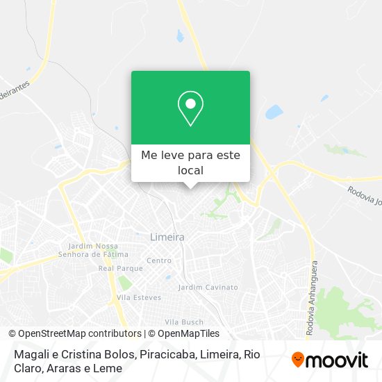 Magali e Cristina Bolos mapa