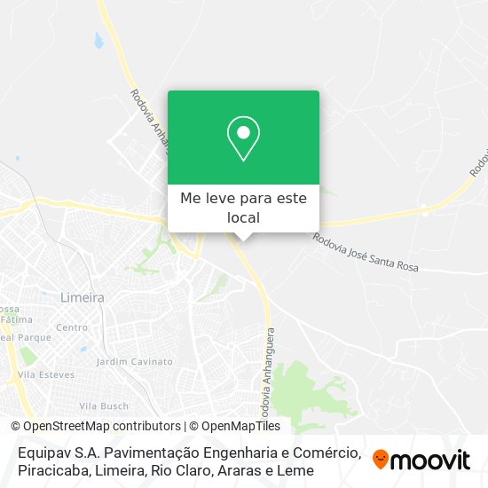 Equipav S.A. Pavimentação Engenharia e Comércio mapa