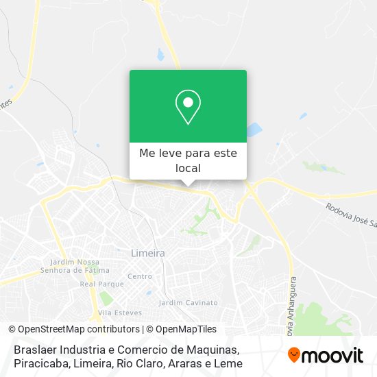 Braslaer Industria e Comercio de Maquinas mapa