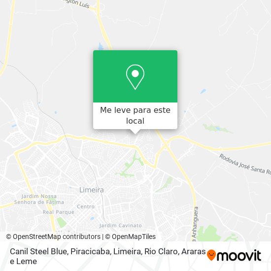 Canil Steel Blue mapa