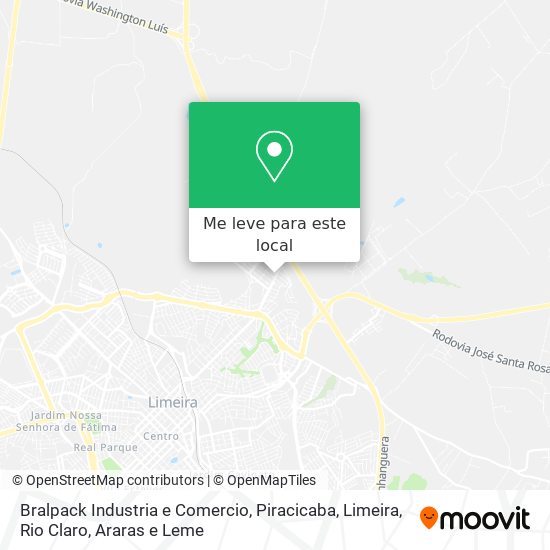 Bralpack Industria e Comercio mapa