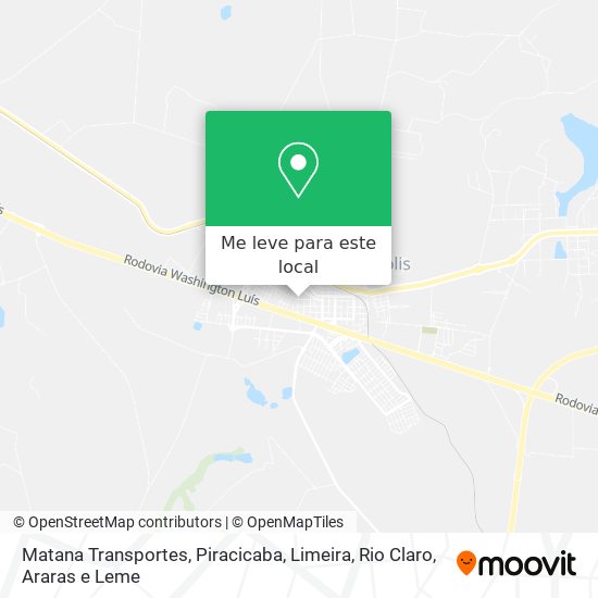 Matana Transportes mapa