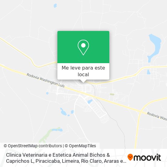 Clinica Veterinaria e Estetica Animal Bichos & Caprichos L mapa