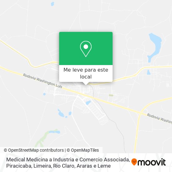 Medical Medicina a Industria e Comercio Associada mapa