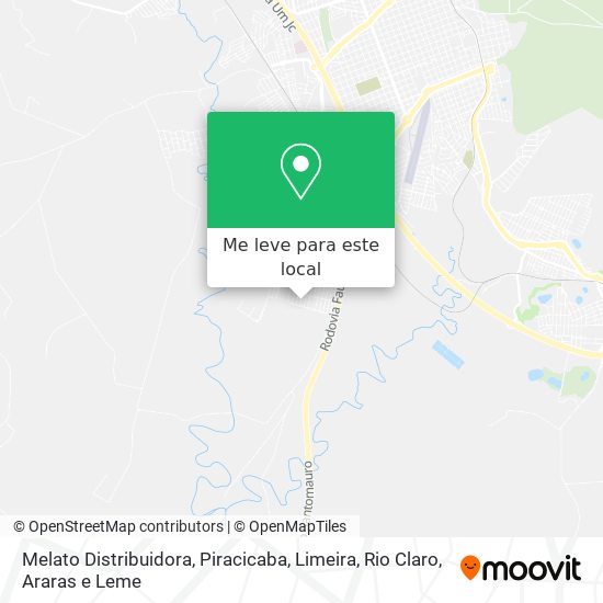 Melato Distribuidora mapa