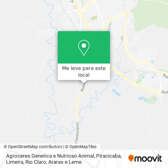 Agroceres Genetica e Nutricao Animal mapa