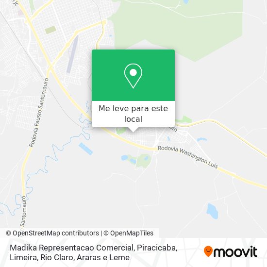 Madika Representacao Comercial mapa