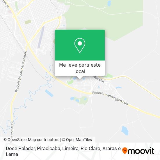 Doce Paladar mapa