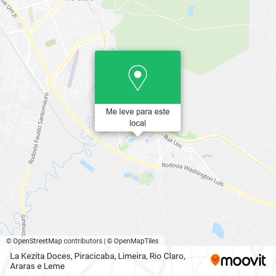 La Kezita Doces mapa