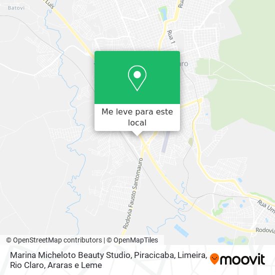 Marina Micheloto Beauty Studio mapa