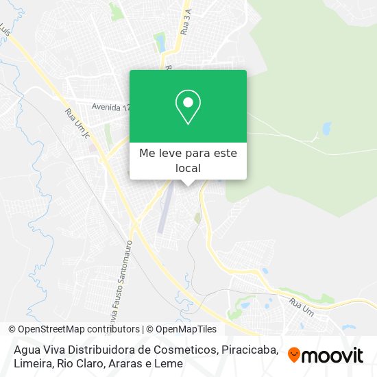 Agua Viva Distribuidora de Cosmeticos mapa