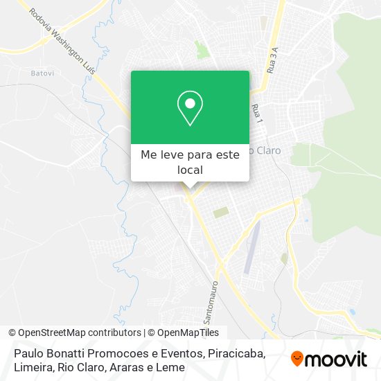 Paulo Bonatti Promocoes e Eventos mapa