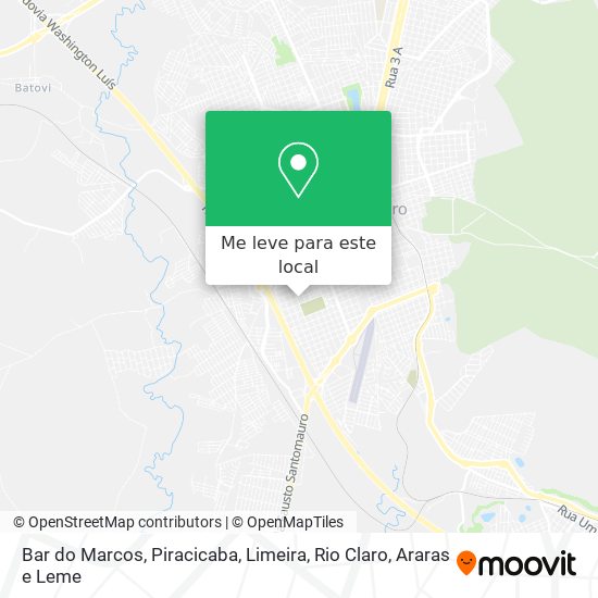 Bar do Marcos mapa