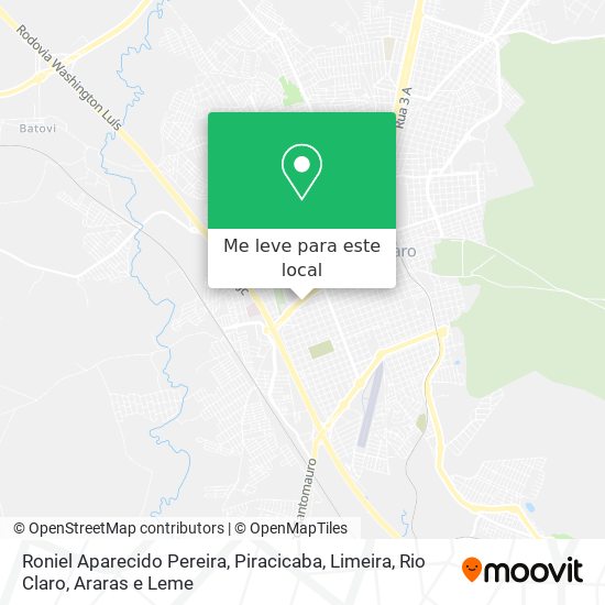Roniel Aparecido Pereira mapa