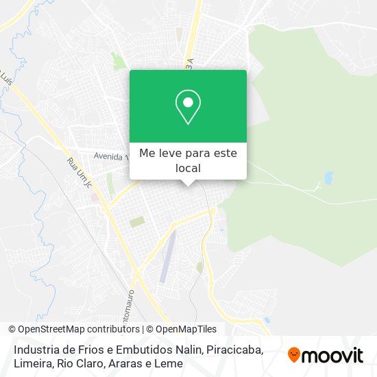 Industria de Frios e Embutidos Nalin mapa