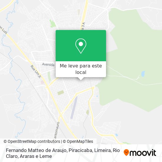 Fernando Matteo de Araujo mapa