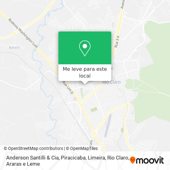 Anderson Santilli & Cia mapa
