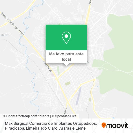 Max Surgical Comercio de Implantes Ortopedicos mapa