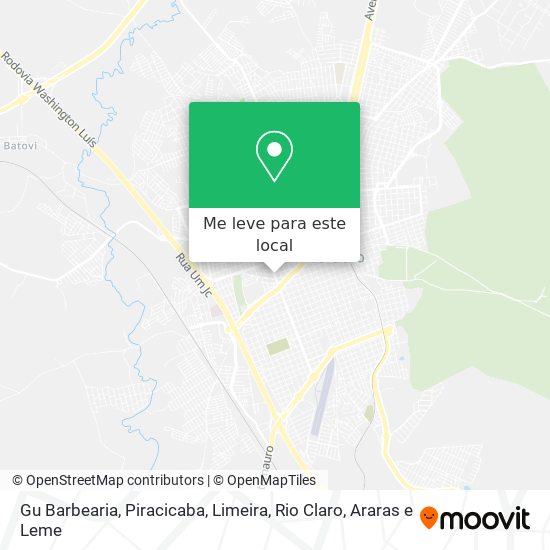 Gu Barbearia mapa