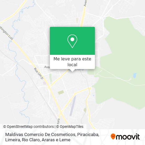 Maldivas Comercio De Cosmeticos mapa
