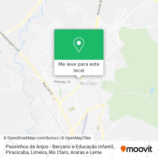 Passinhos de Anjos - Berçário e Educação Infantil mapa