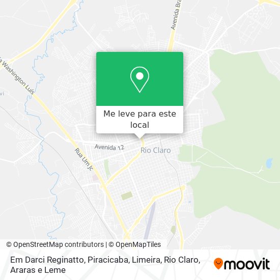 Em Darci Reginatto mapa