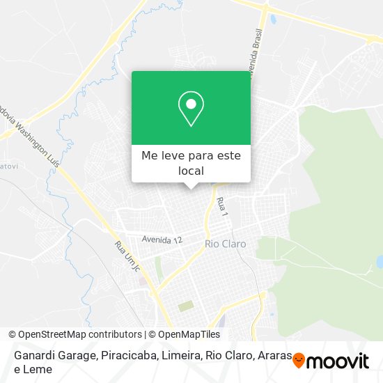 Ganardi Garage mapa
