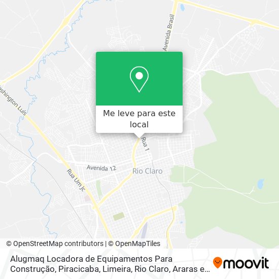 Alugmaq Locadora de Equipamentos Para Construção mapa