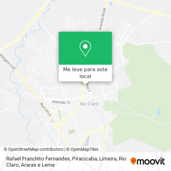 Rafael Franchito Fernandes mapa