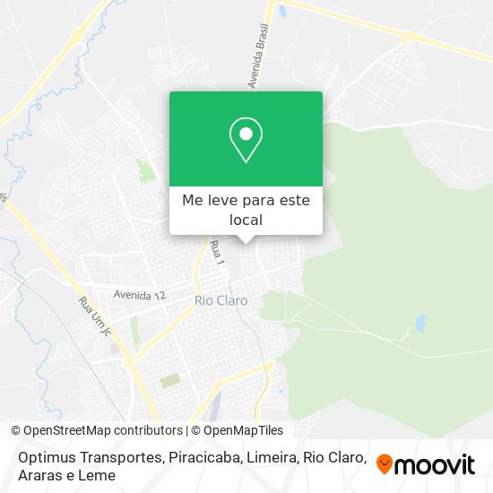Optimus Transportes mapa