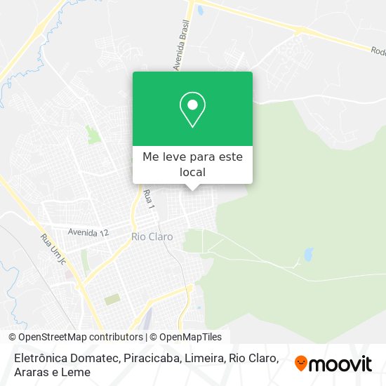 Eletrônica Domatec mapa