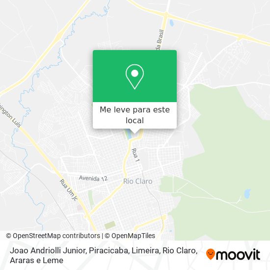 Joao Andriolli Junior mapa