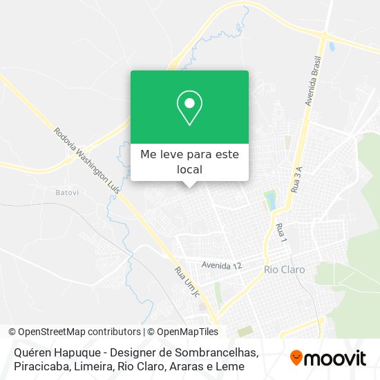 Quéren Hapuque - Designer de Sombrancelhas mapa